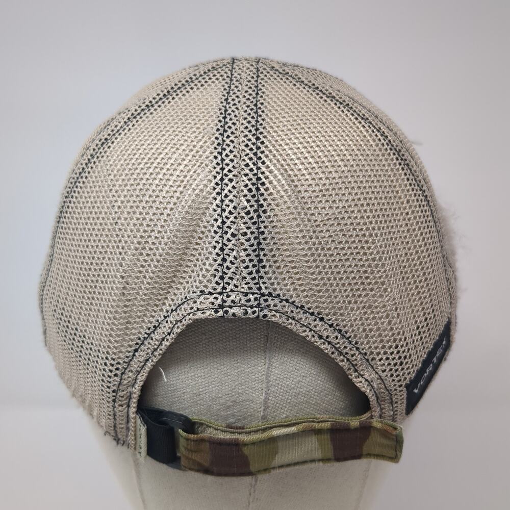 Vortex Logo Patch Strapback Mesh Back Trucker Hat… - image 5